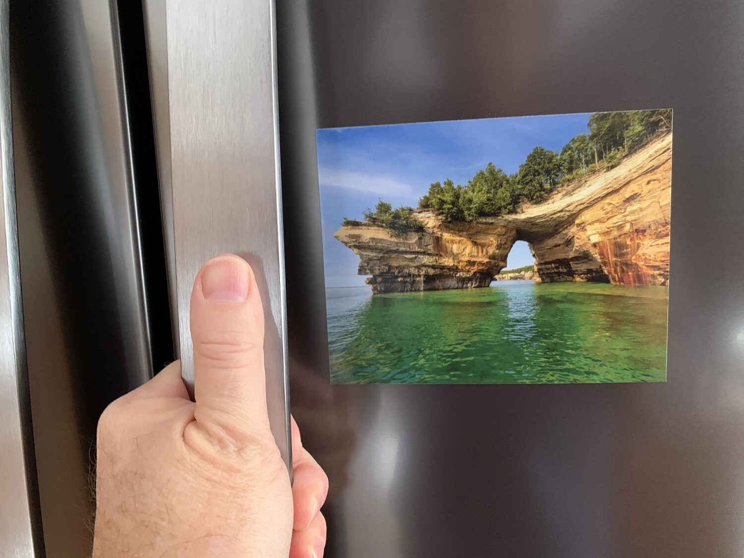 Pictured Rocks National Lakeshore Refrigerator Magnet - Free Shipping!