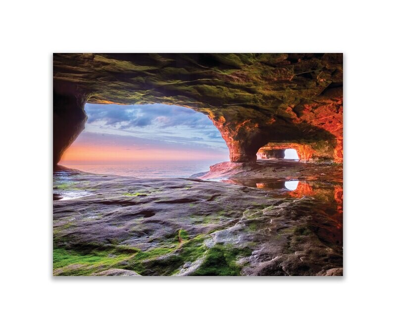 Lake Superior Cave Photo Magnet - Free Shipping!