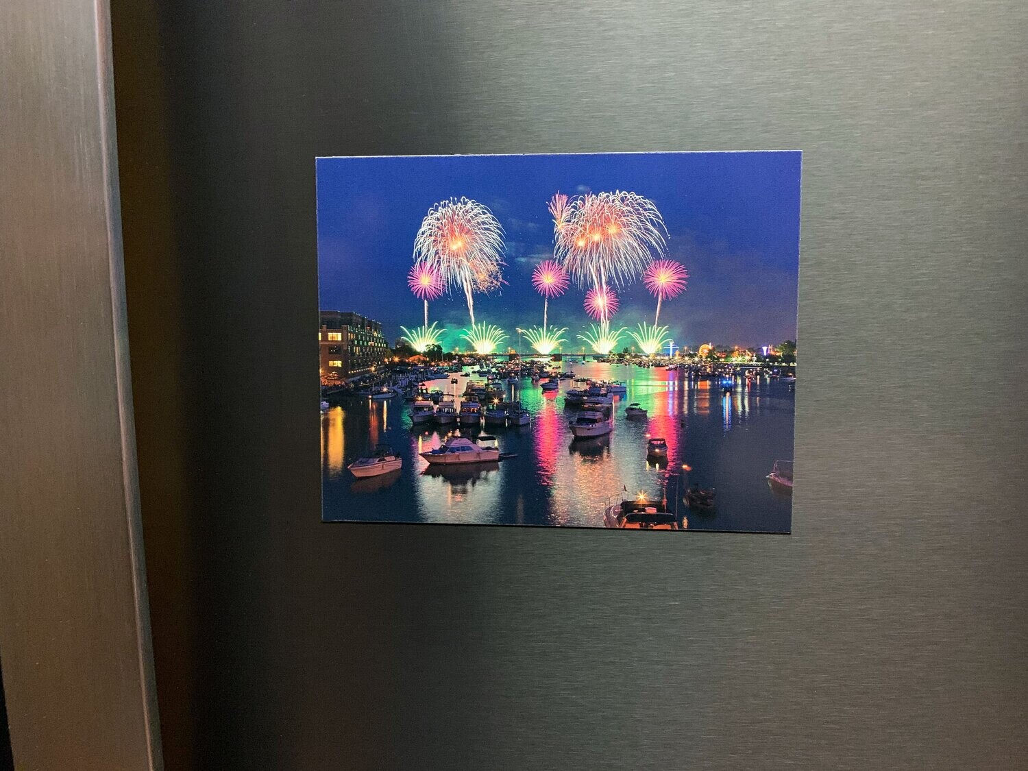Bay City Fireworks Photo Magnet 2