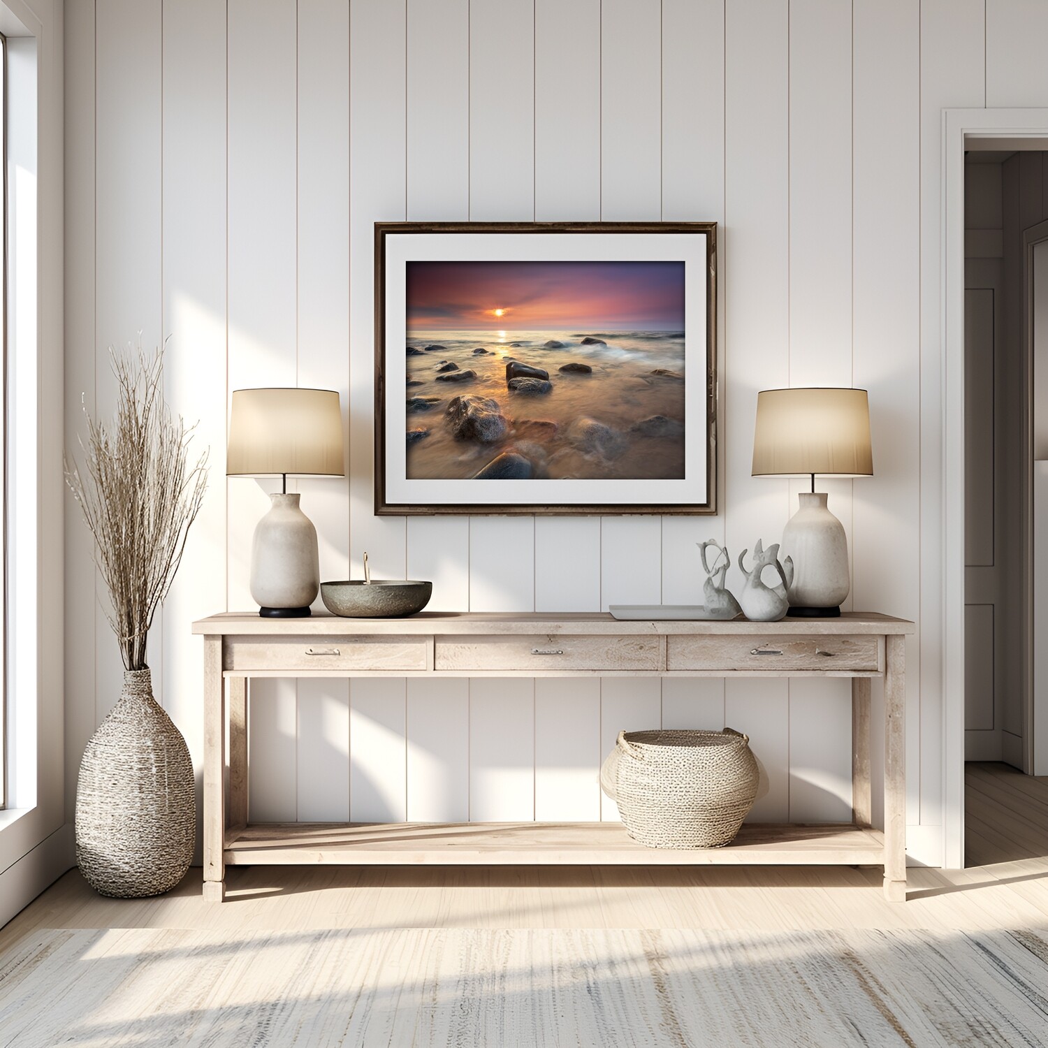 Fine Art Print - Calming Sunset on Lake Superior - Michigan Upper Peninsula