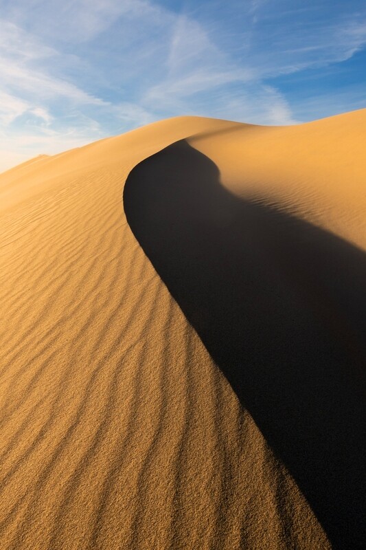 Silver Lake Sand Dunes - Windswept Dune - Fine Art Print