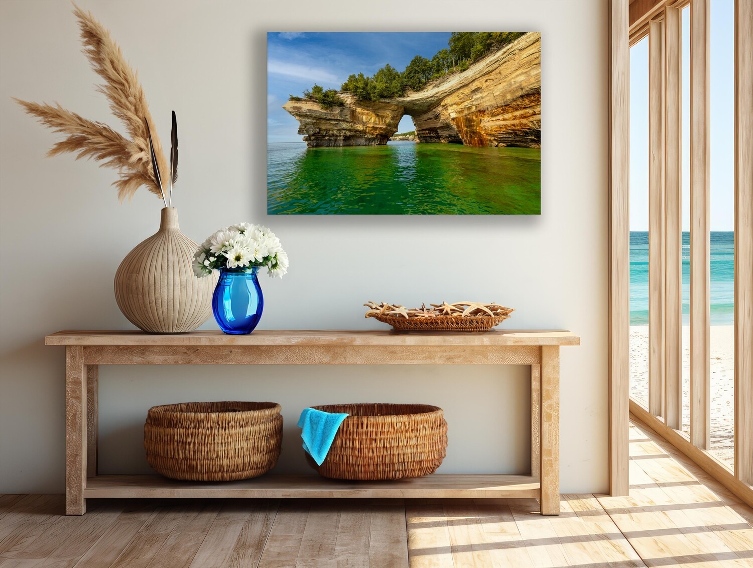 Pictured Rocks on Lake Superior - Michigan Upper Peninsula - Fine Art Print