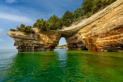 Pictured Rocks on Lake Superior - Michigan Upper Peninsula - Fine Art Print