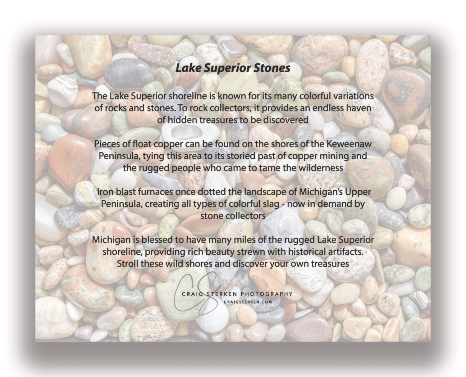 Note Card Multi-Pack - Lake Superior Stones - Free Shipping!