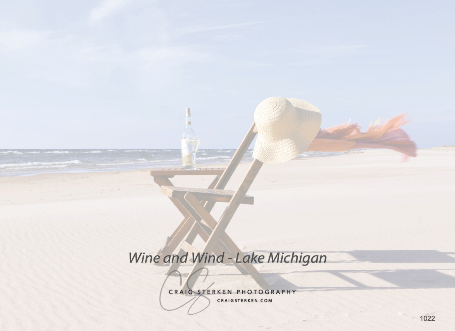 Note Card Multi-Pack - Wine &amp; Wind on Lake Michigan - Free Shipping!