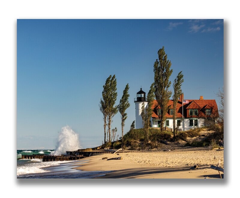 Point Betsie Note Card (Blank Inside) Free Shipping!