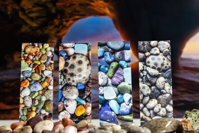 Great Lakes Rock &amp; Stones Bookmark 4-Pack with Free Shipping!
