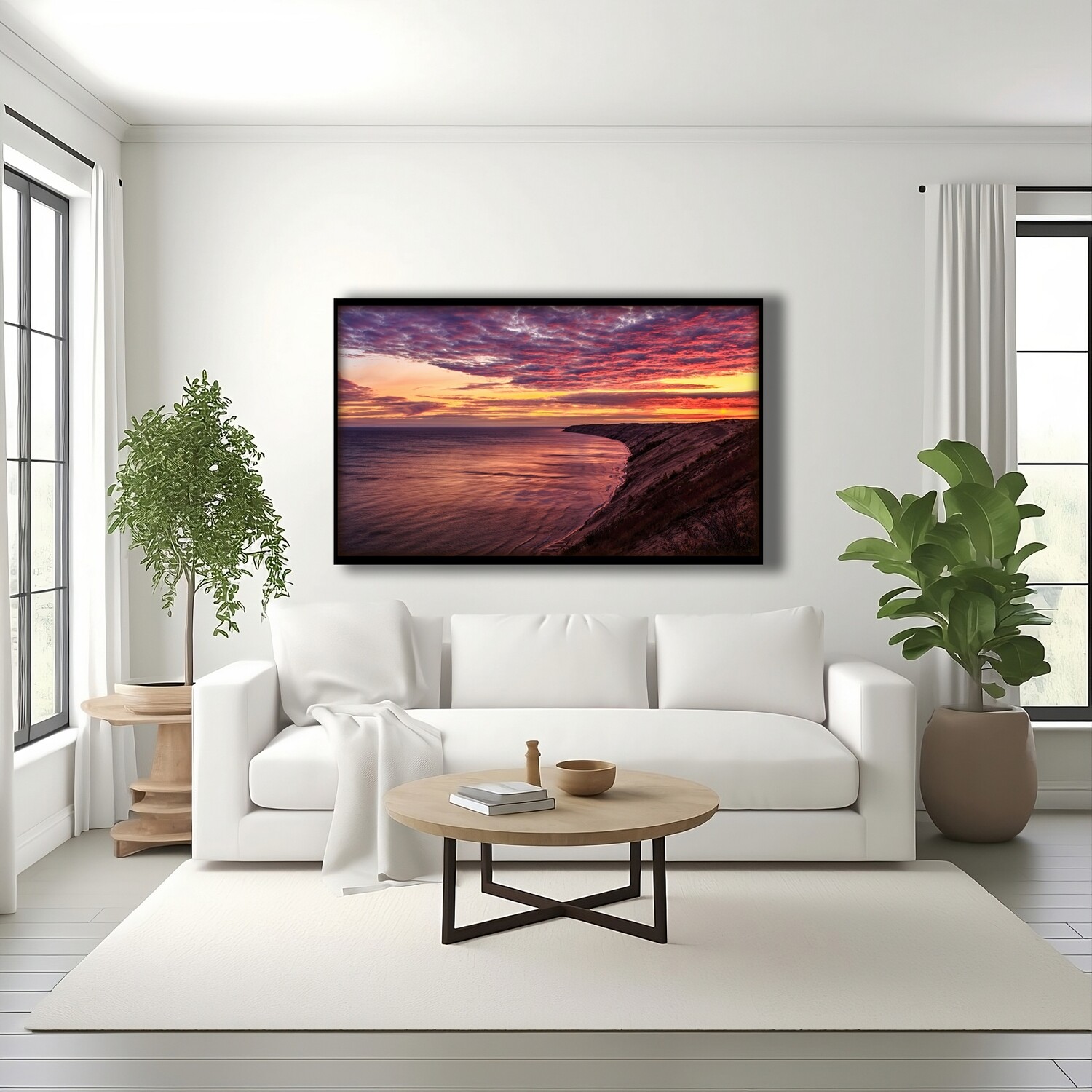 Sunrise at Grand Sable Dunes - Lake Superior - Fine Art Print