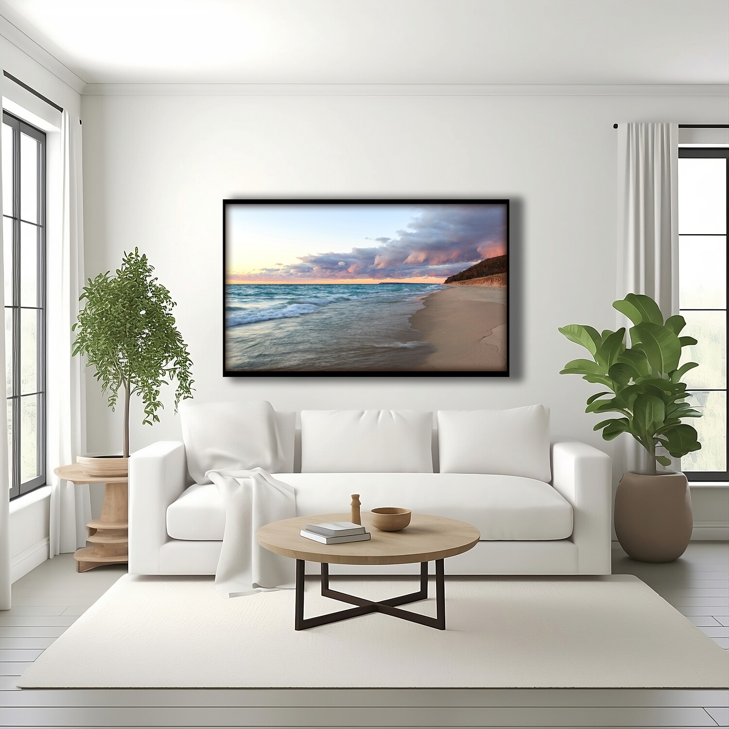 Stormy Day on Lake Michigan - Lelanau County - Fine Art Print
