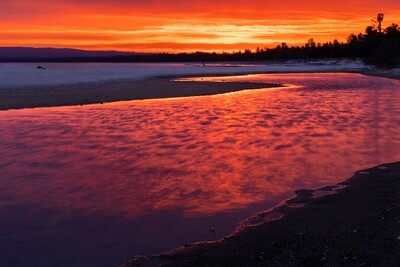 Lake Michigan Sunrise - Sleeping Bear Dunes  - Fine Art Print