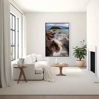 Lake Superior Morning at Little Presque Isle - Michigan Upper Peninsula - Fine Art Print