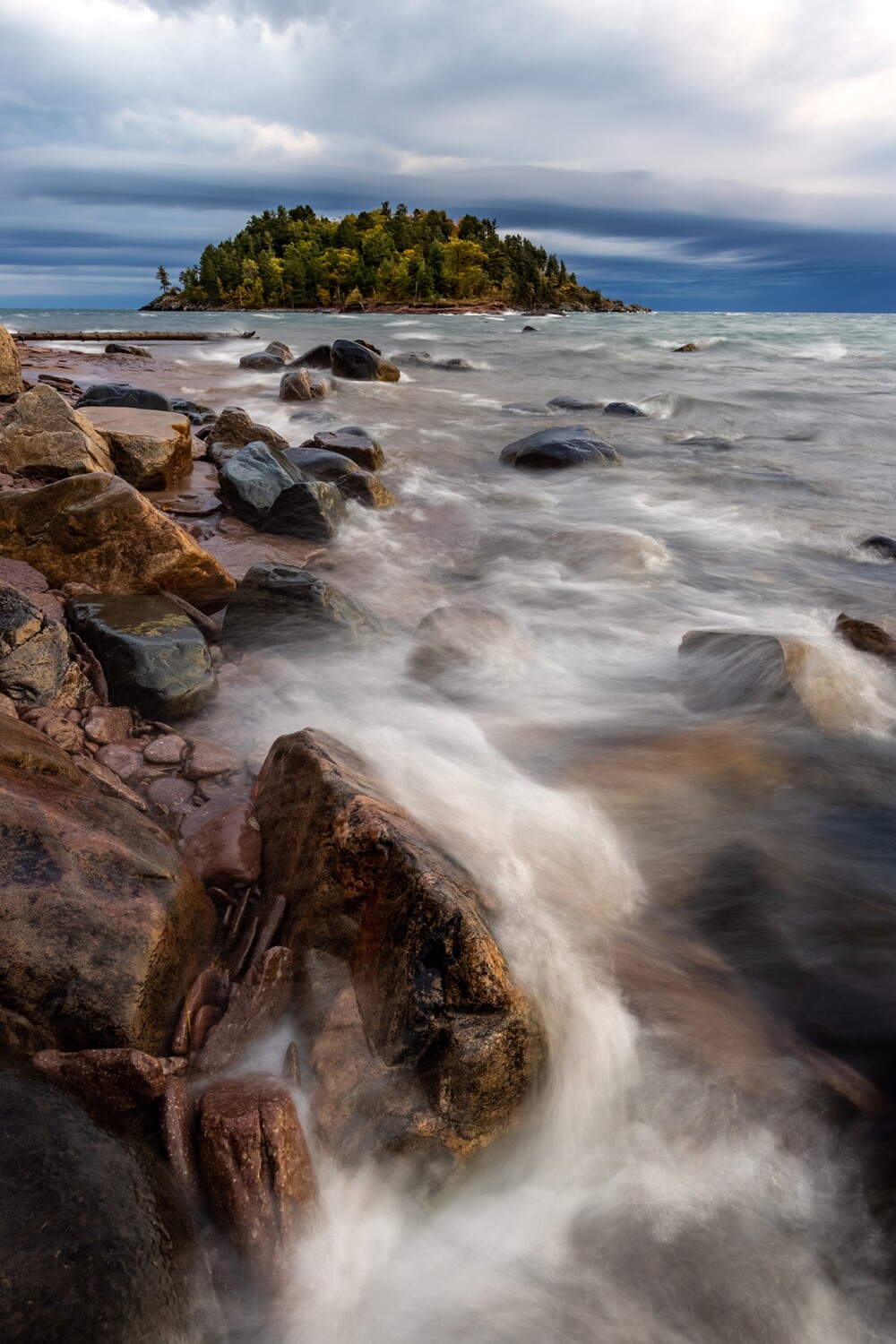 Lake Superior Morning at Little Presque Isle - Michigan Upper Peninsula - Fine Art Print