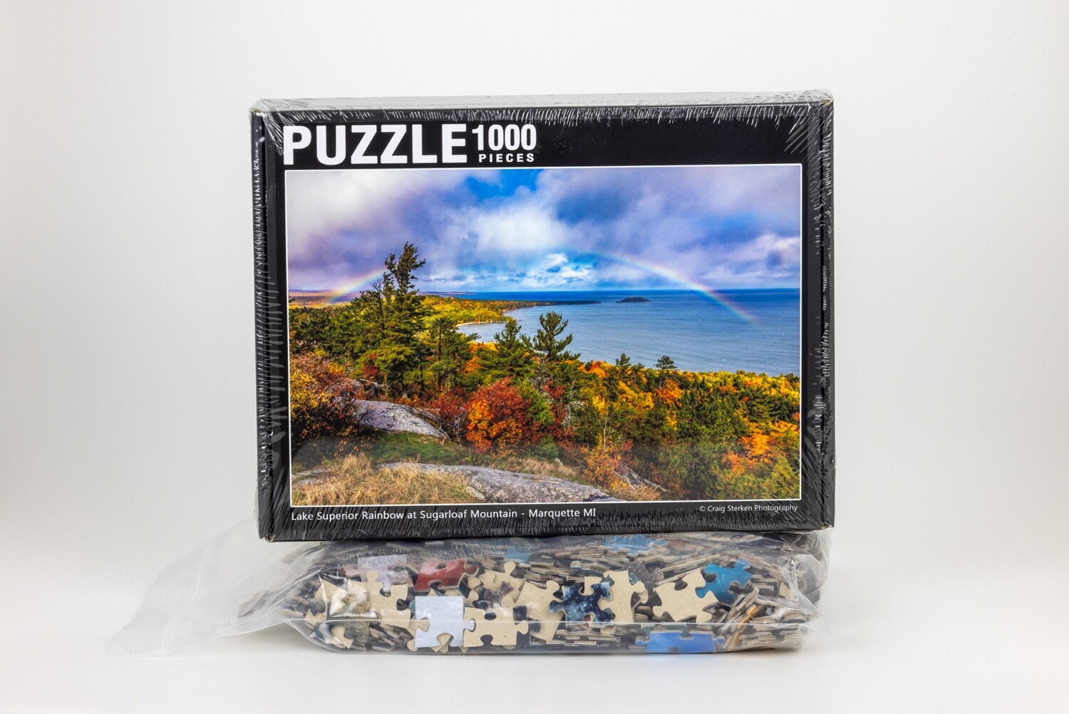 Rainbow at Sugarloaf Mountain Jigsaw Puzzle