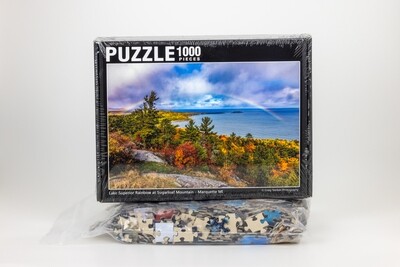 Rainbow at Sugarloaf Mountain Jigsaw Puzzle