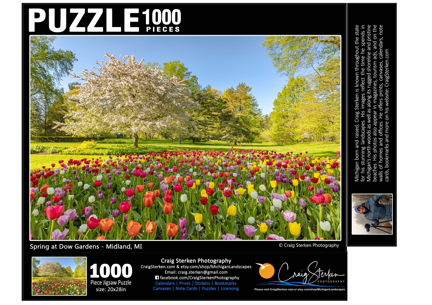 Spring at Dow Gardens Jigsaw Puzzle