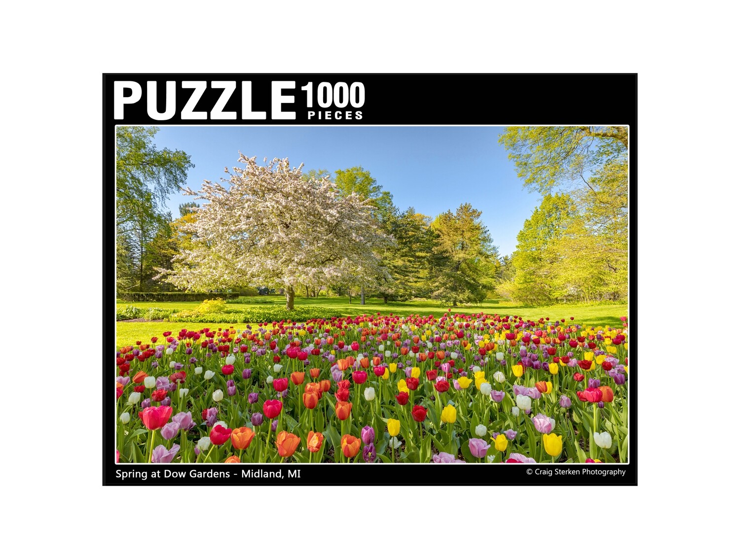 Spring at Dow Gardens Jigsaw Puzzle