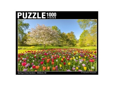 Spring at Dow Gardens Jigsaw Puzzle