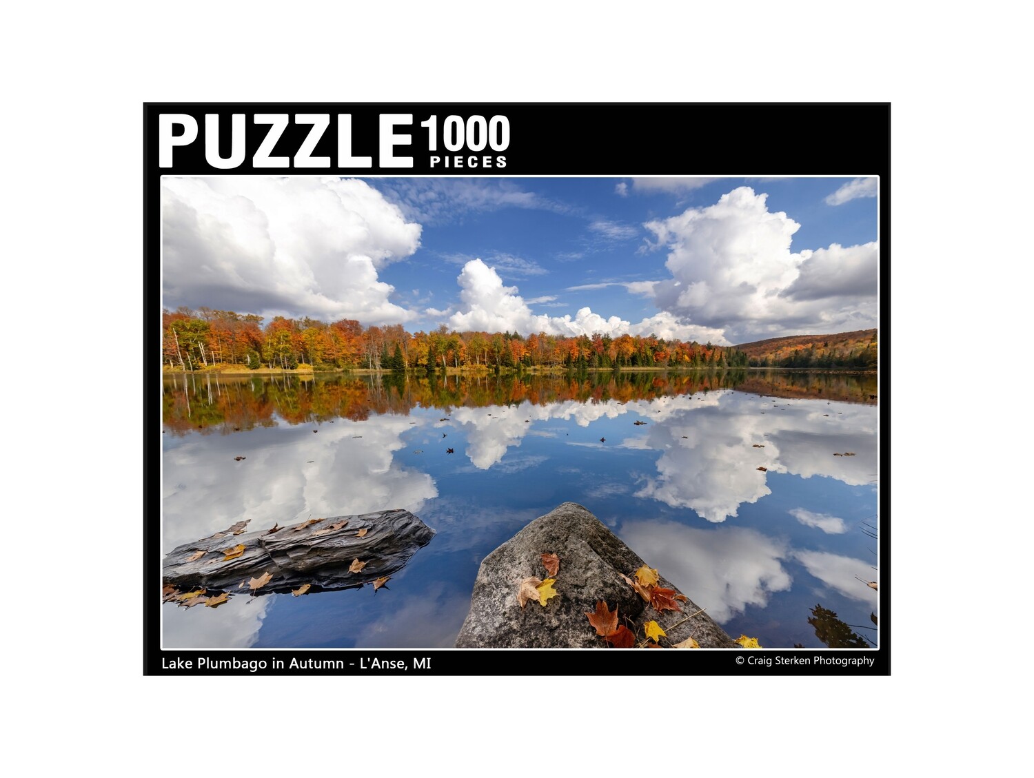 Lake Plumbago in Autumn Jigsaw Puzzle