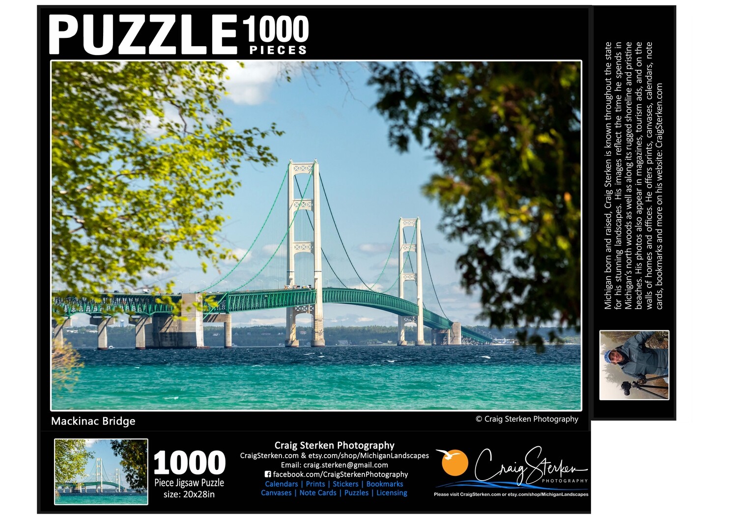 Mackinac Bridge Jigsaw Puzzle