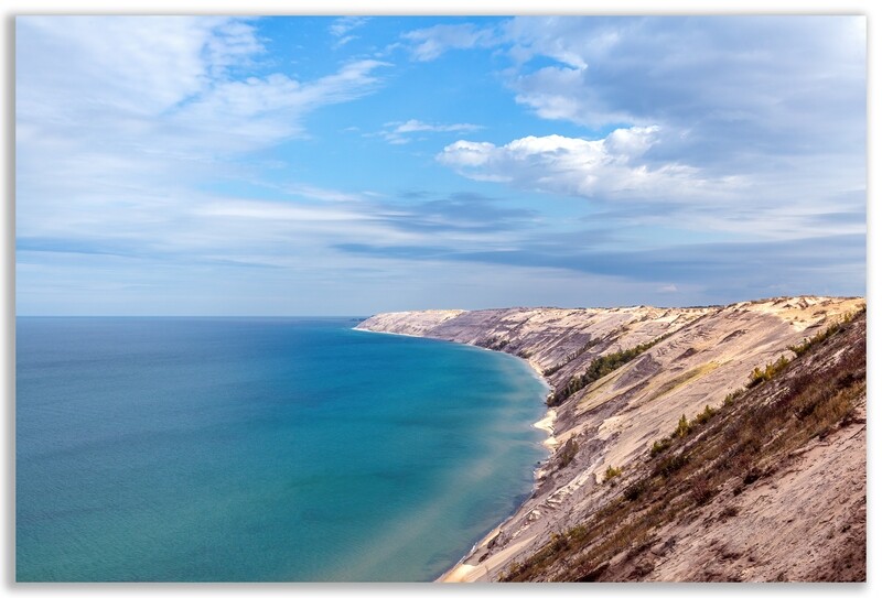 Fine Art Print - Grand Sable Dunes on Lake Superior - Michigan Upper Peninsula