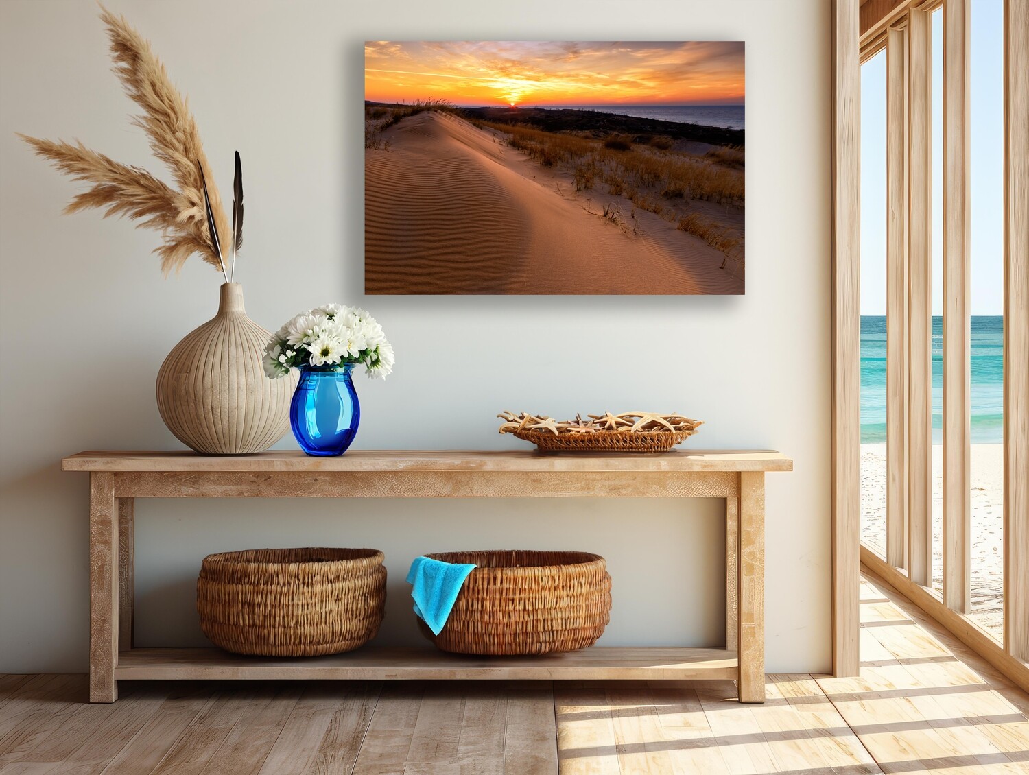 Fine Art Print - Esch Sunset at Sleeping Bear Dunes - Lake Michigan