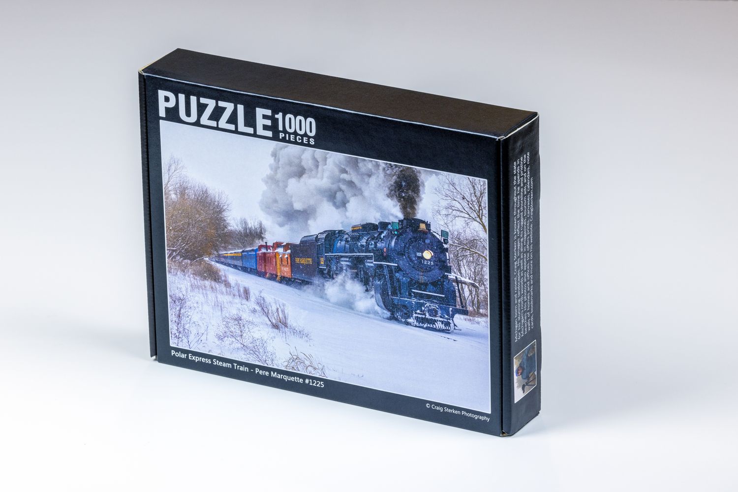 Polar Express Steam Train - Pere Marquette 1225 Jigsaw Puzzle