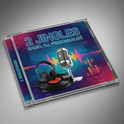 Pack de 2 Jingles Personnalisés Professionnels pour Webradio, DJ ou Podcast
