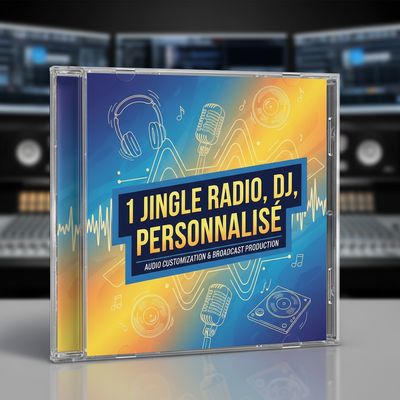 Création de 1 Jingle Radio Personnalisé &amp; Habillage d&#39;Antenne pour Webradio ou DJ