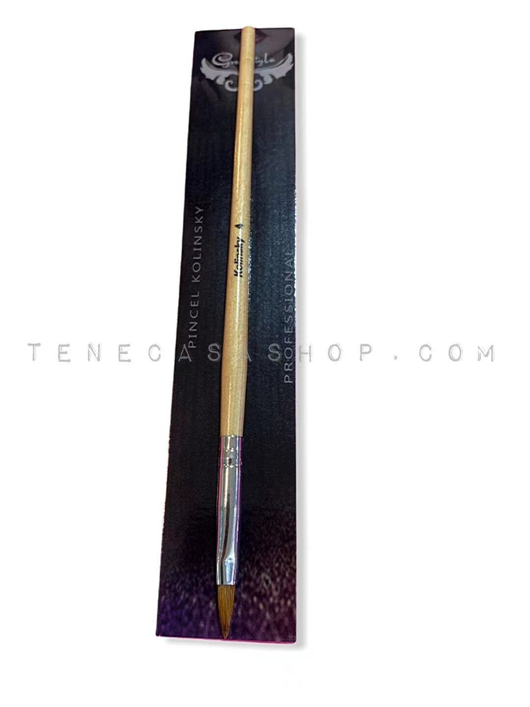 Pincel de Acrilico Mango Madera Kolinsky N4