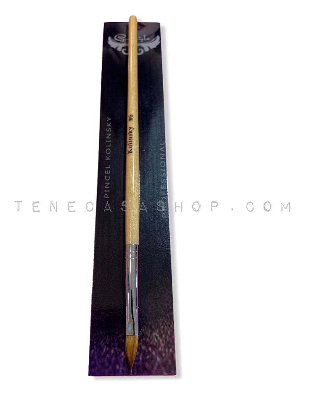 Pincel de Acrílico Mango Madera Kolinsky N6
