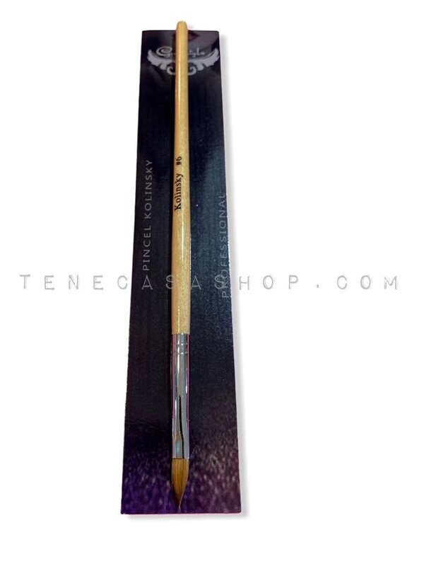 Pincel de Acrílico Mango Madera Kolinsky N6