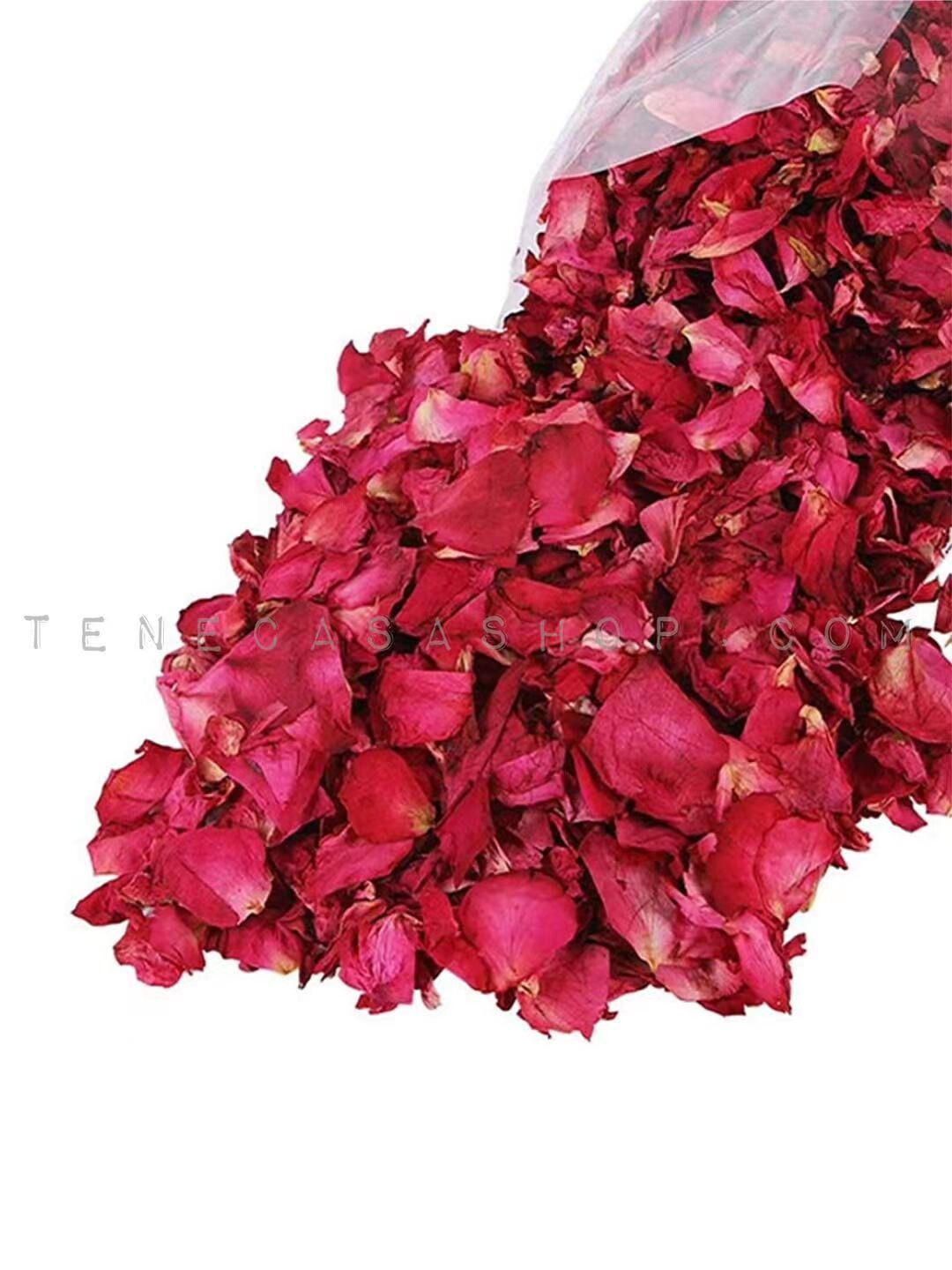 Pétalos  de Rosa Secos Naturales Bolsa Grande