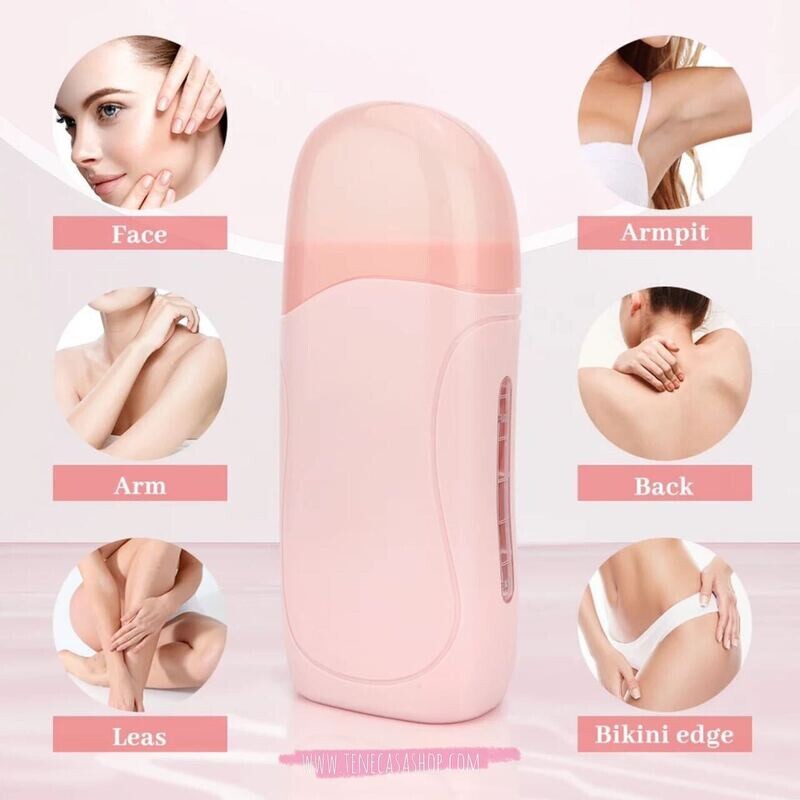 Fundidor de cera Tibia Roll-On rosa