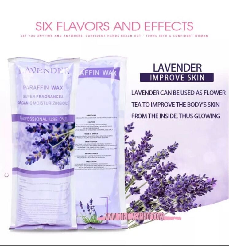Parafina Bloque Lavanda 450gr