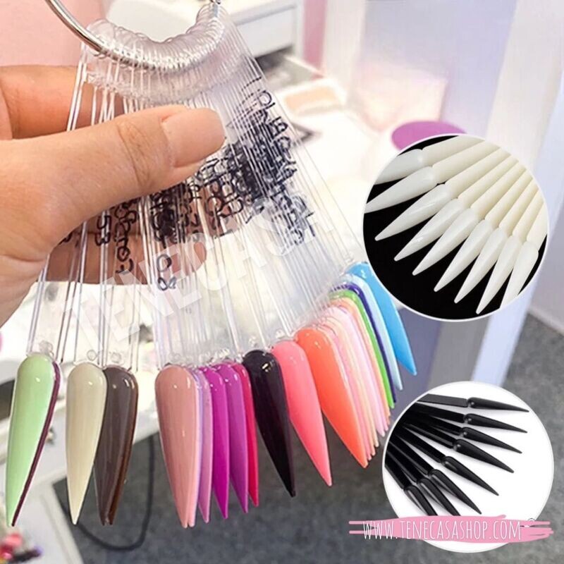 Muestrario Aro 50 Stiletto Transparente