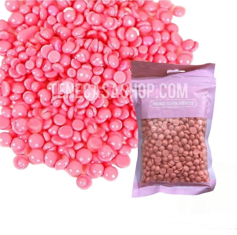 Perlas de Cera Depilatoria Rosa 100g