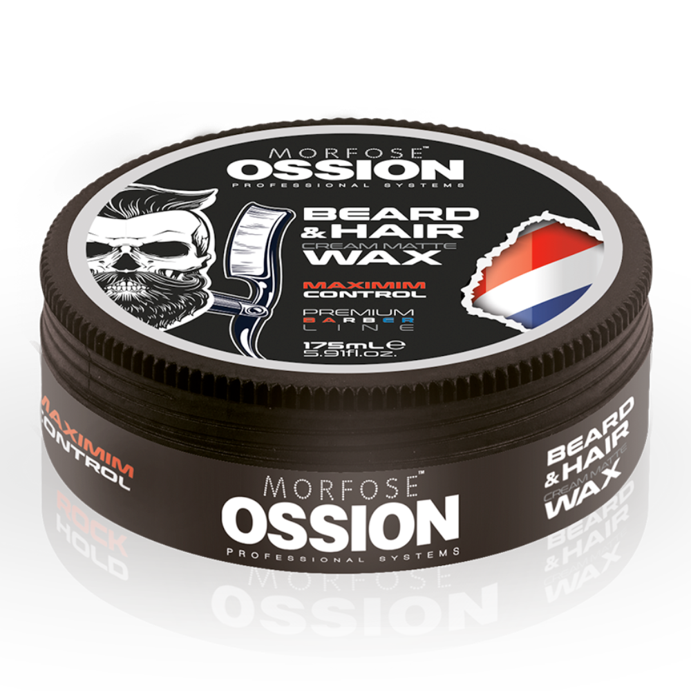 Cera para Peinados y Barba OSSION WAX Maximim Control