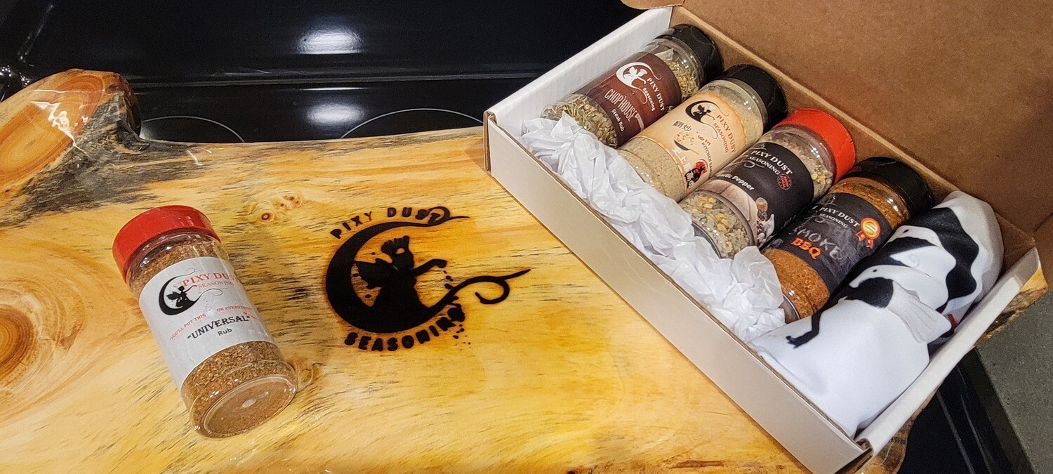Hand made charcuterie board gift set