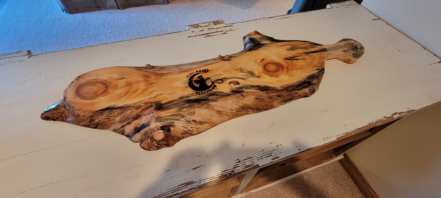 Natural wood boards