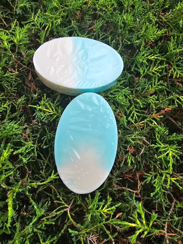 Soap bar baby powder scent