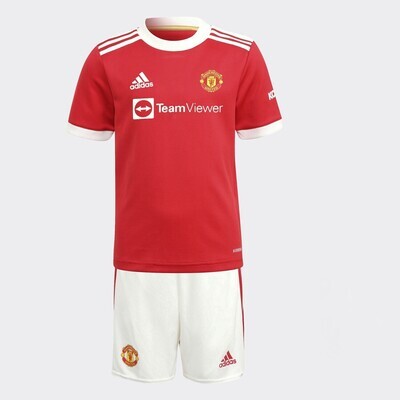 Manchester United 2021-22 Home Soccer Jersey Set