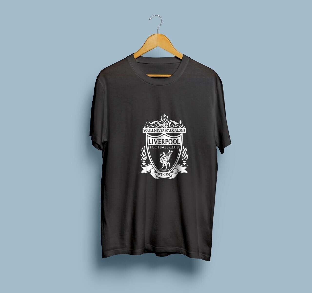 Buy Online Liverpool You Will Never Walk Alone Polo Round Neck T Shirt In India Usa