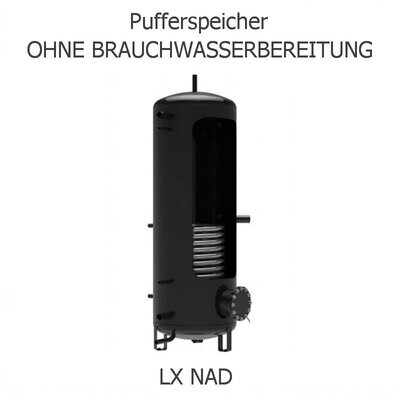 Pufferspeicher - OHNE BRAUCHWASSERBEREITUNG