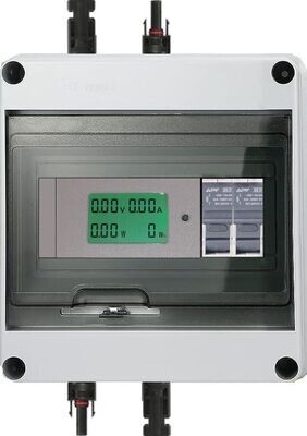 DC Stromzähler DC300V/15A + Sicherungstrennschalter