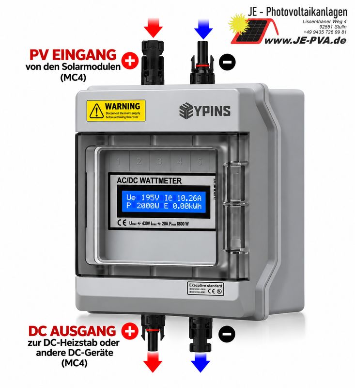 DC Stromzähler DC430V/20A ohne WIFI DC Stromzähler DC430V/20A ohne WIFI