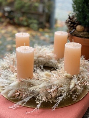 Adventskranz - Boho Stil Adventskranz - Boho Stil