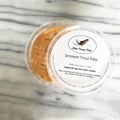 CLASSIC SMOKED TROUT PATÉ, BUTLER COUNTRY ESTATES