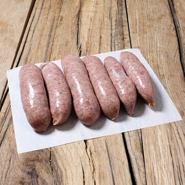 CUMBERLAND SAUSAGES, GRIFFINS FAMILY BUTCHERS