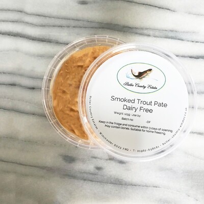 DAIRY FREE SMOKED TROUT PATÉ, BUTLER COUNTRY ESTATES