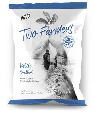 LIGHTLY SALTED CRISPS, TWO FARMERS (SHARING BAG)